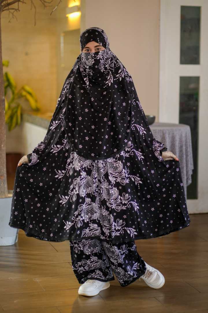 Luxury,Mishori,Silk,Khimar,Set-116