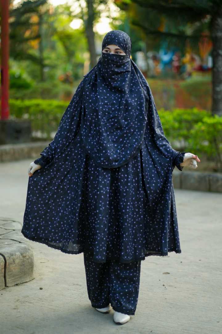 Luxury,Mishori,Silk,Khimar,Set-131