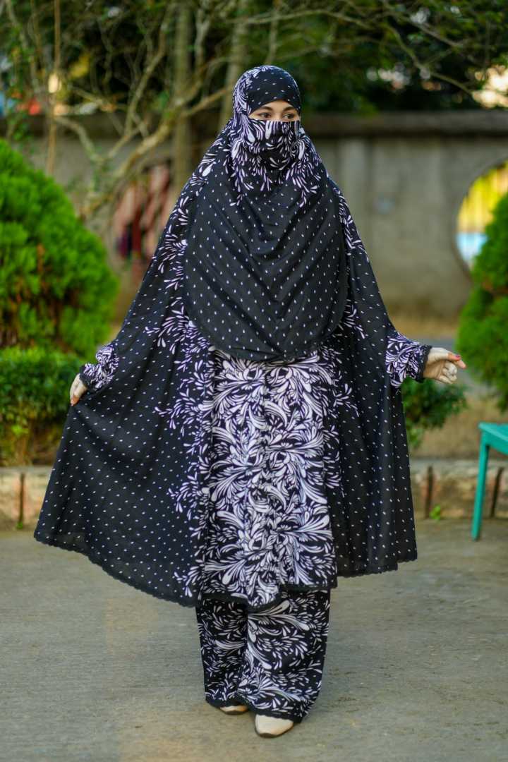 Luxury,Mishori,Silk,Khimar,Set-131