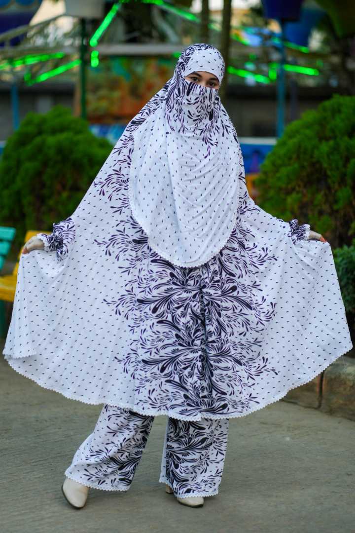 Luxury,Mishori,Silk,Khimar,Set-135