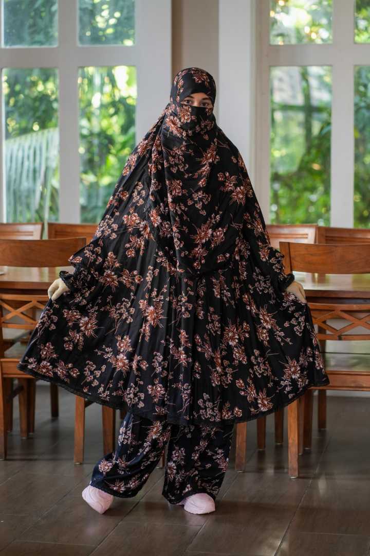 Luxury,Mishori,Silk,Khimar,Set-139